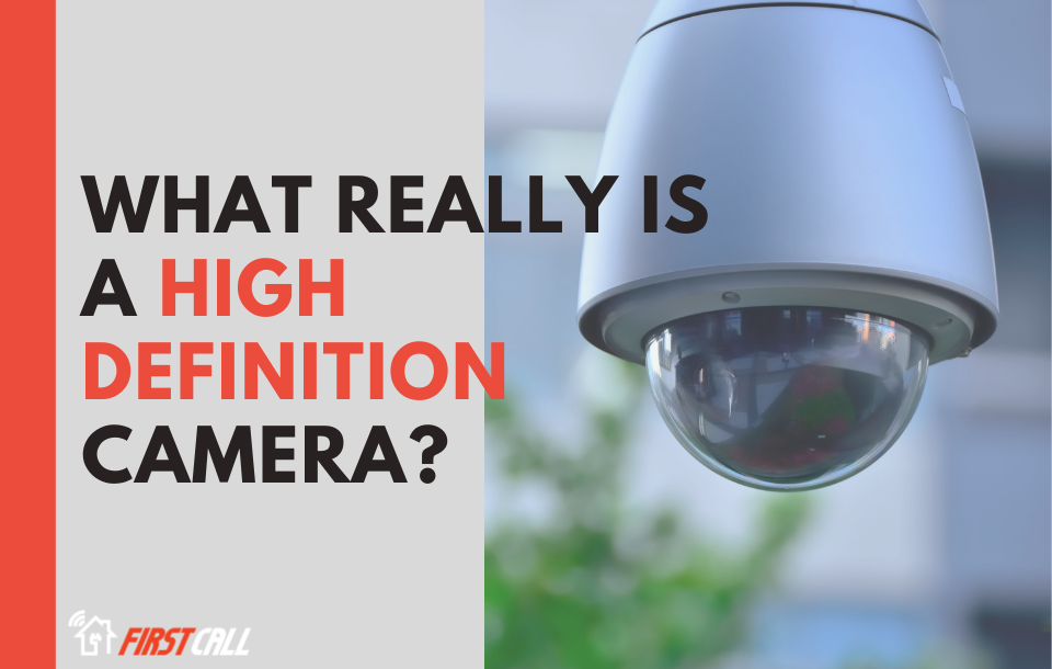 what is a high definition security camera