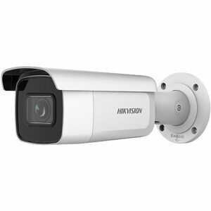 Hikvision DS-2CD2643G2-IZS Value Series AcuSense 4MP Outdoor IR Bullet IP Camera, 2.8-12mm Motorized Varifocal Lens, White